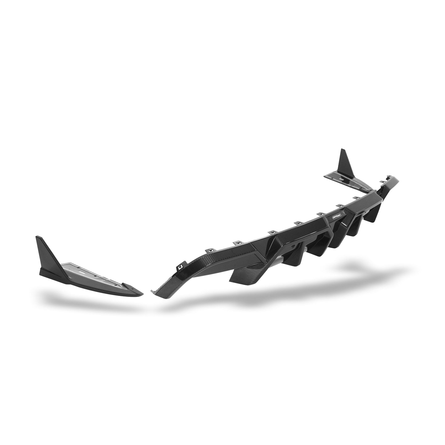 Revozport BMW X5M F95 LCI Carbon Fiber Rear Diffuser