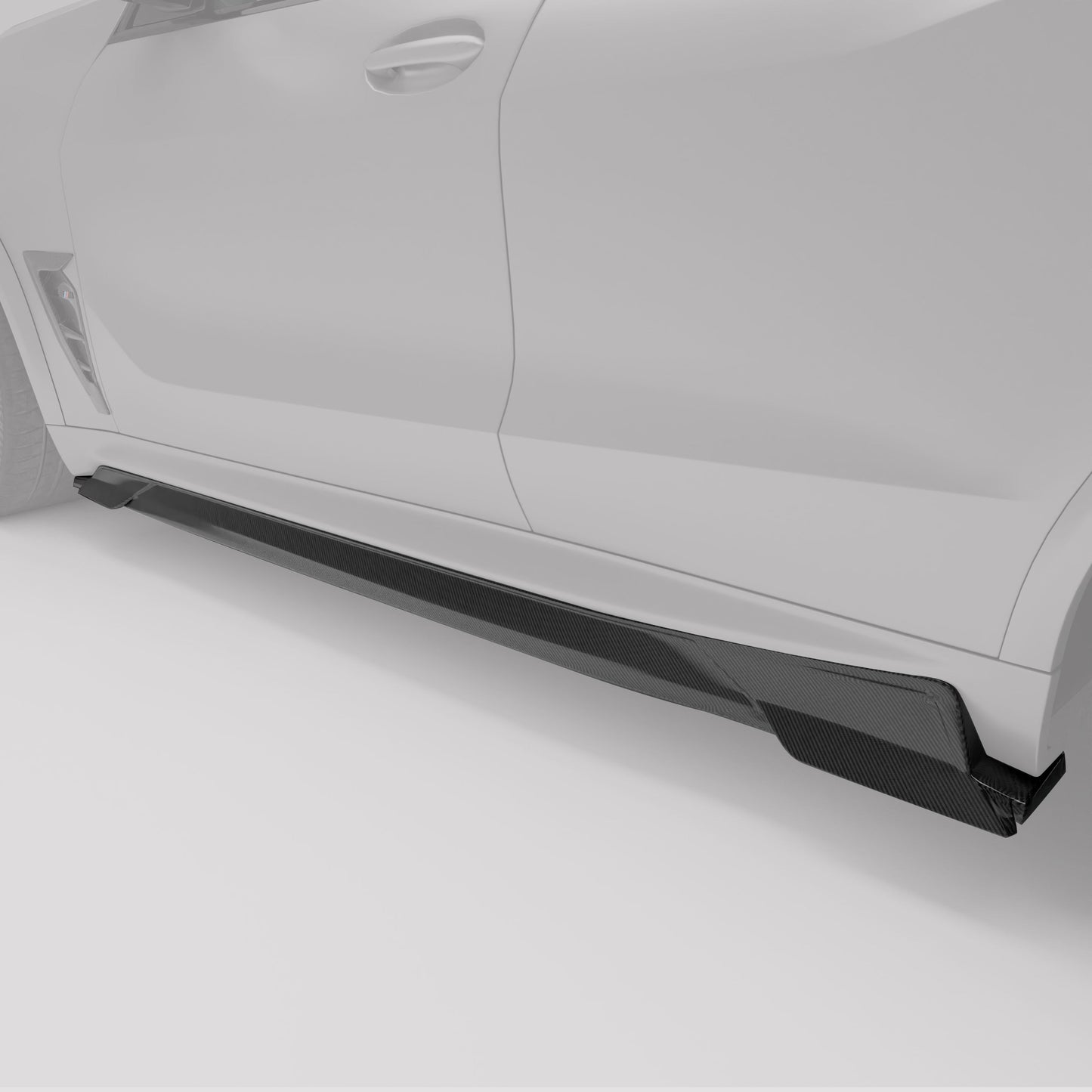 Revozport BMW X5M F95 LCI Carbon Fiber Side Skirts