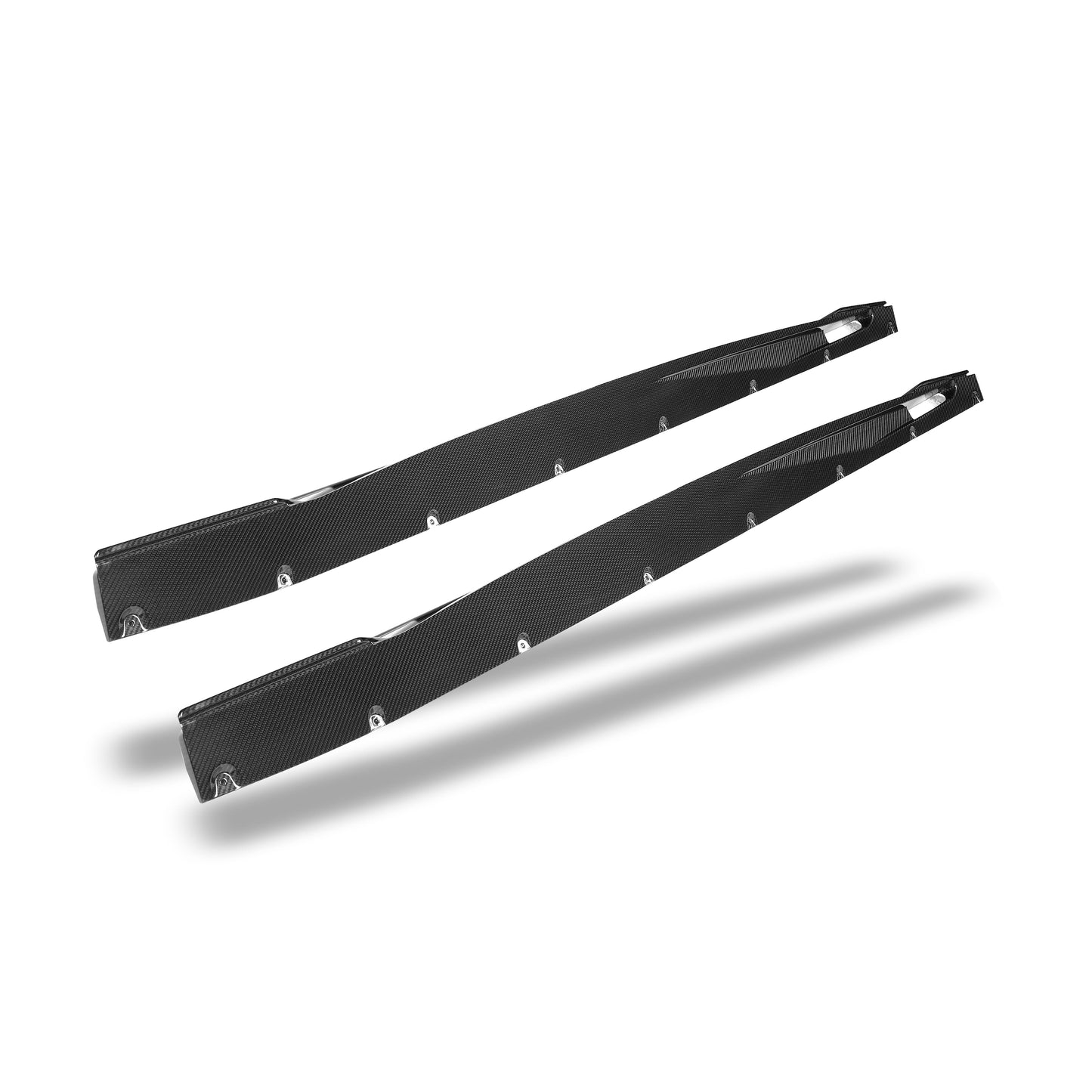 Revozport BMW X5M F95 LCI Carbon Fiber Side Skirts