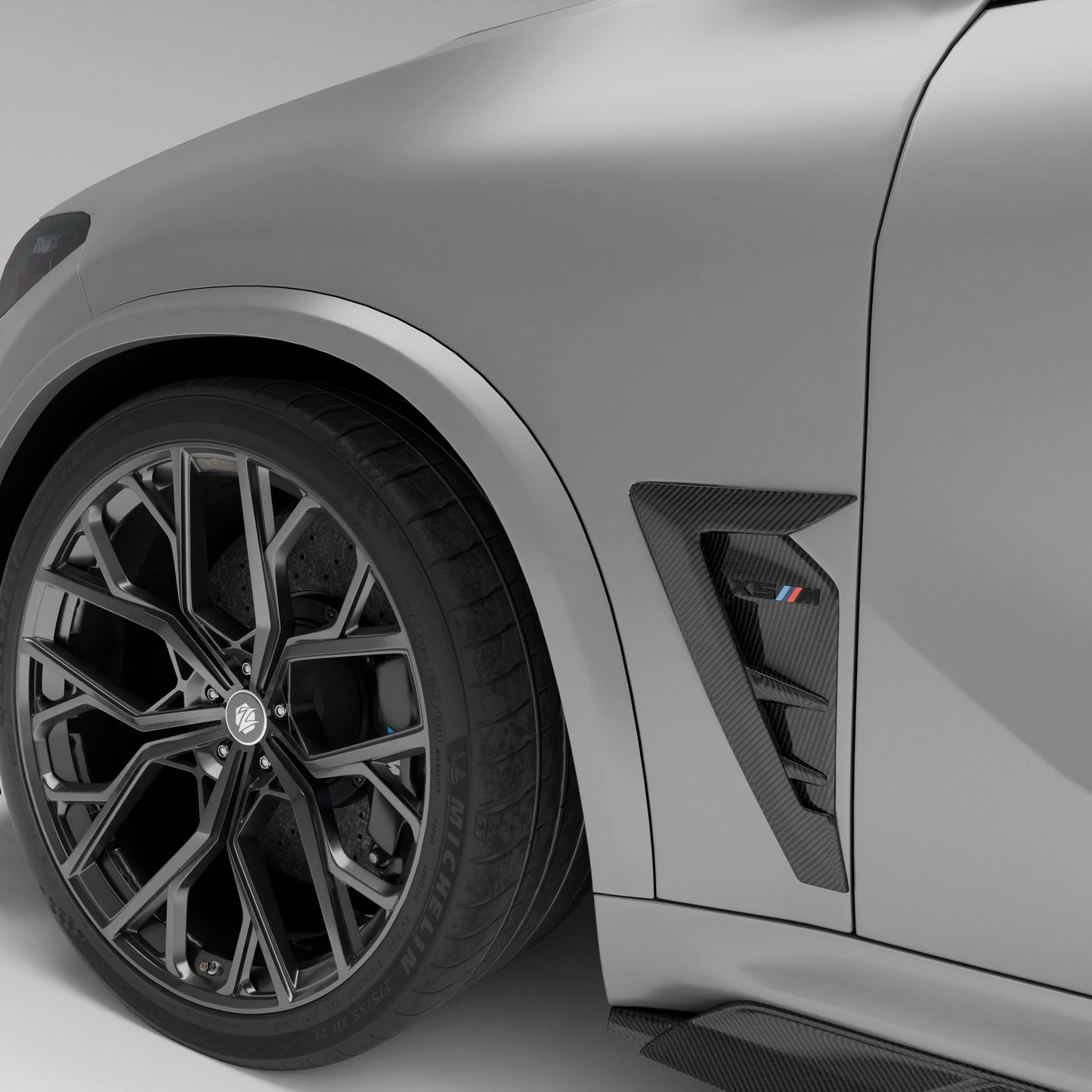 Revozport BMW X5M F95 LCI Carbon Fiber Side Vents