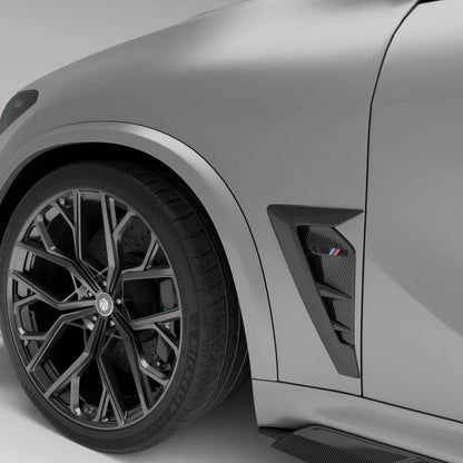 Revozport BMW X5M F95 LCI Carbon Fiber Side Vents