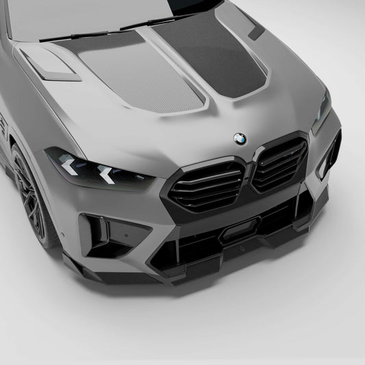 Revozport BMW X6M F96 LCI Carbon Fiber Hood