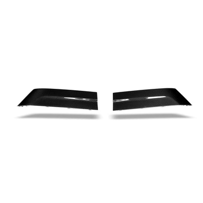 Revozport BMW X6M F96 LCI Carbon Fiber Rear Bumper Splitter