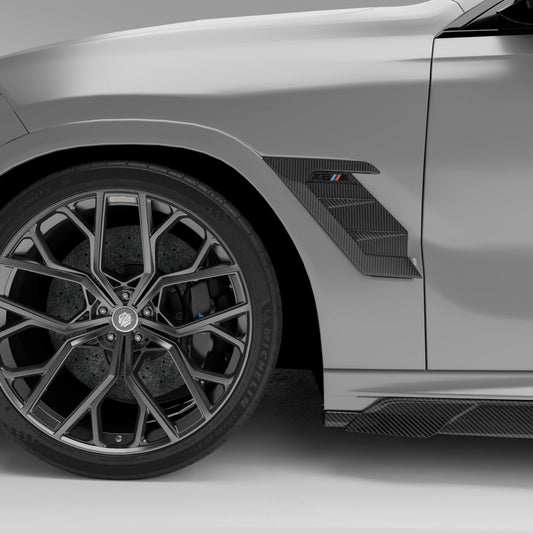 Revozport BMW X6M F96 LCI Carbon Fiber Side Vents