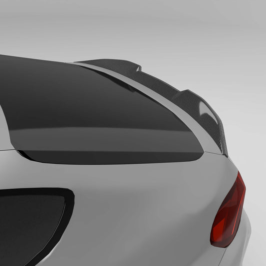 Revozport BMW X6M F96 LCI Carbon Fiber Rear Spoiler