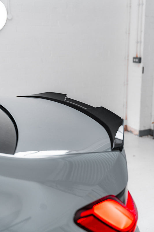ZAERO EVO-S Rear Spoiler Lip Gloss Black for BMW M3 G80
