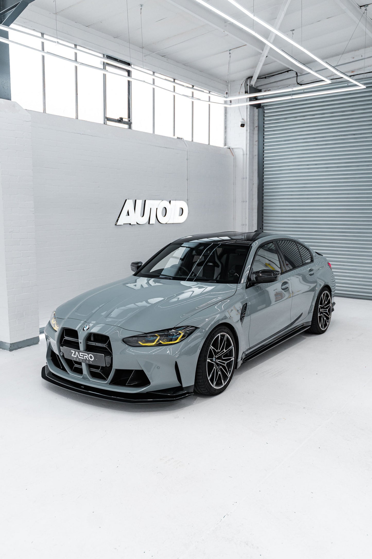 ZAERO EVO-R Adjustable Track Front Splitter for BMW M3 G80 G81 & M4 G8