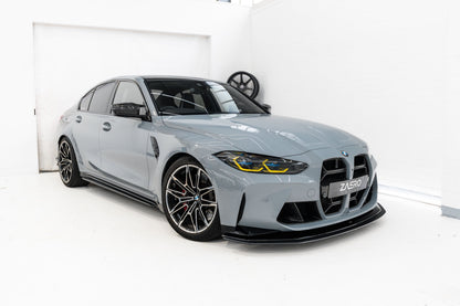 ZAERO EVO-R Adjustable Track Front Splitter for BMW M3 G80 G81 & M4 G8