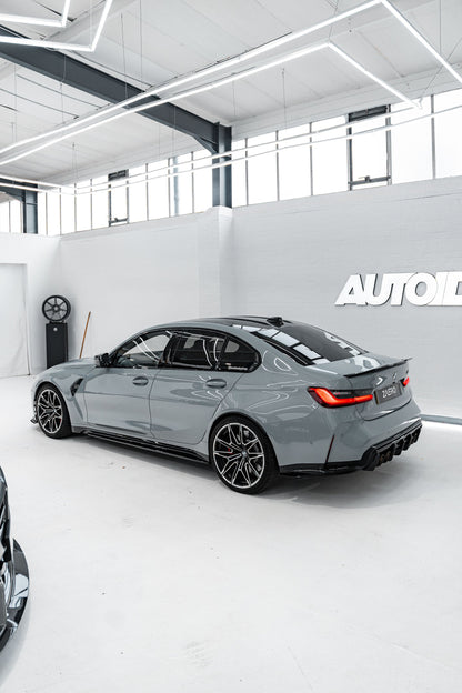 ZAERO EVO-S Rear Spoiler Lip Gloss Black for BMW M3 G80
