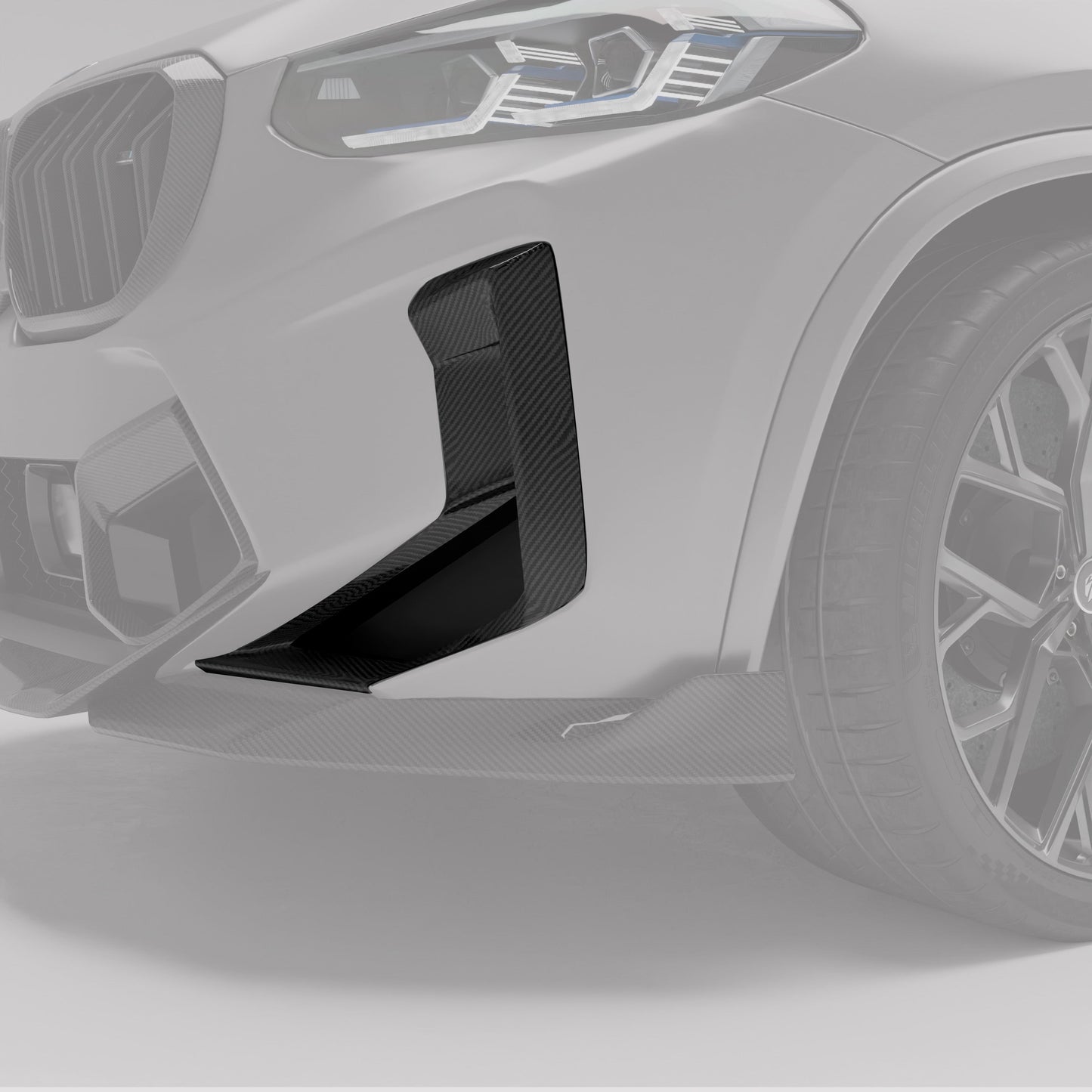 Revozport Carbon Fibre Air Intake Covers for BMW X3M F97 LCI / X4M F98
