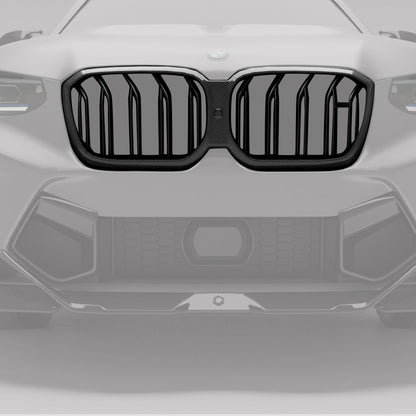 Revozport Carbon Fibre Grille for BMW X3M F97 LCI / X4M F98 LCI