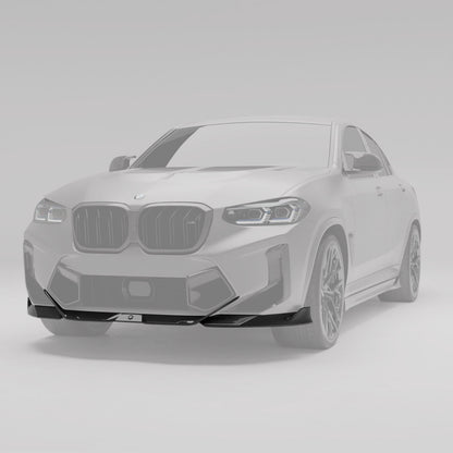 Revozport Carbon Fiber Front Lip for BMW X4M F98 LCI
