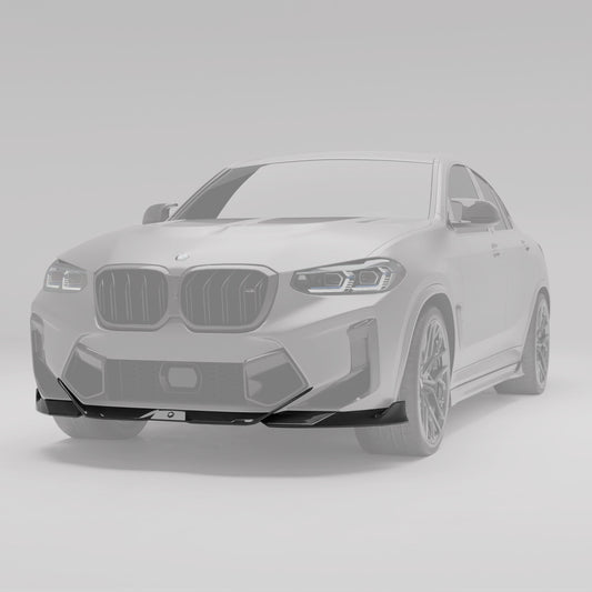 Revozport Carbon Fiber Front Lip for BMW X4M F98 LCI