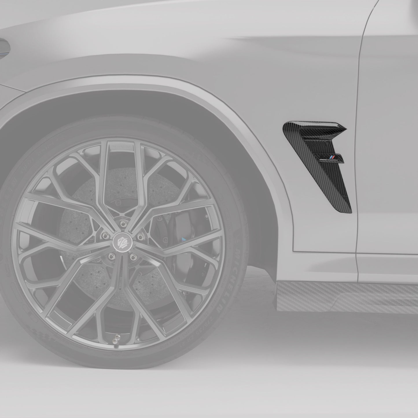 Revozport Carbon Fiber Side Fender Vents for BMW X4M F98 LCI
