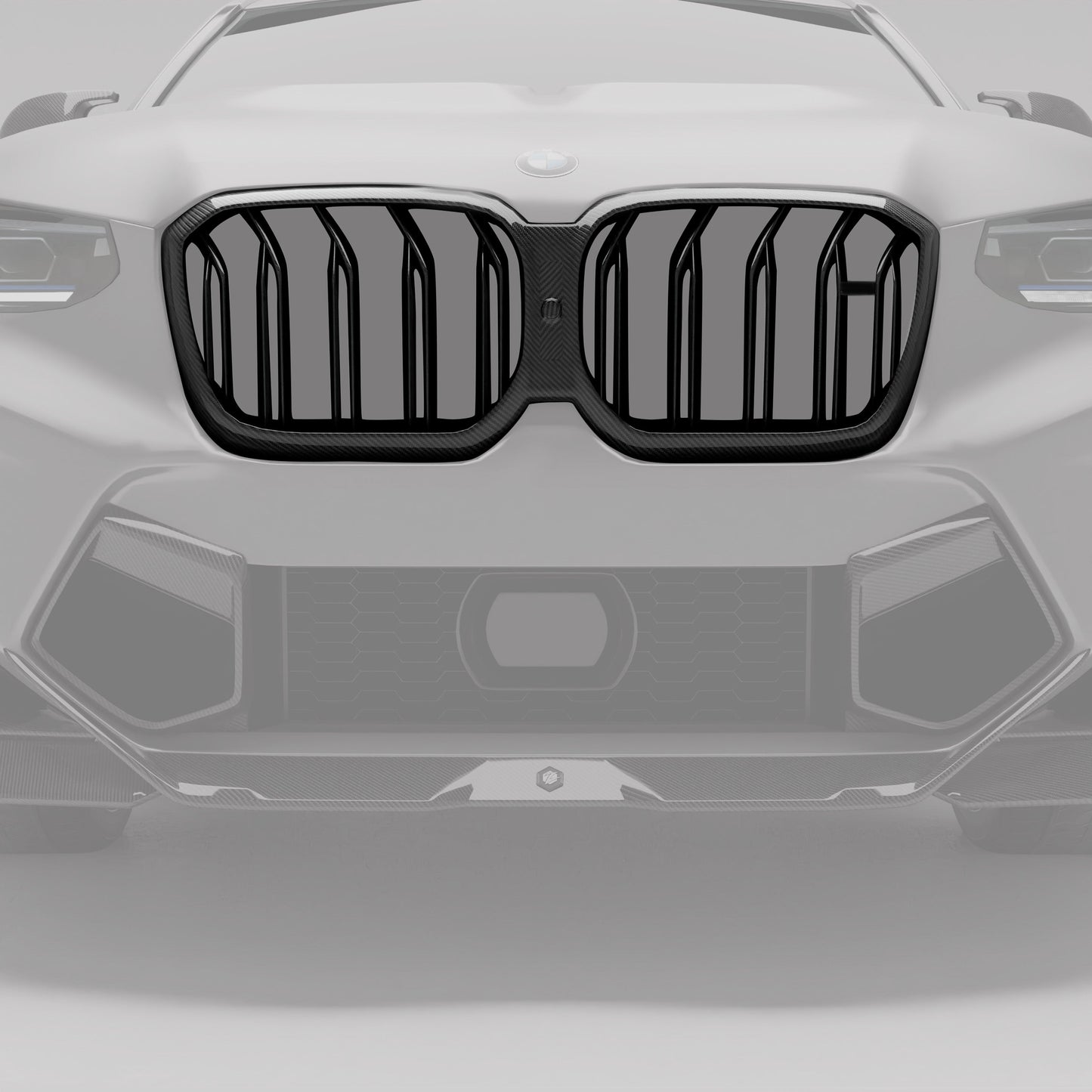 Revozport Carbon Fiber Grille for BMW X4M F98 LCI