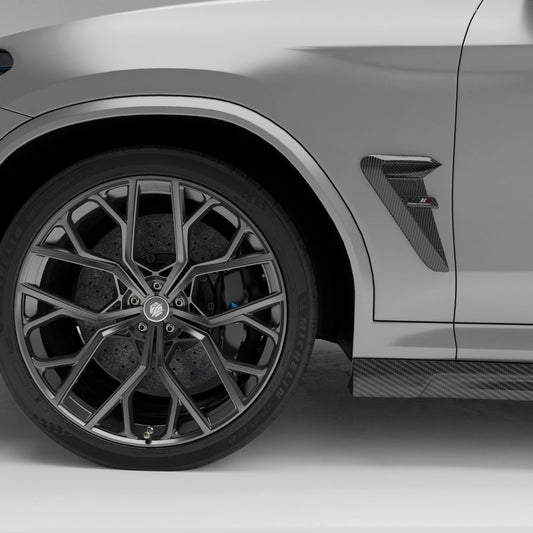 Revozport Carbon Fiber Side Fender Vents for BMW X4M F98 LCI
