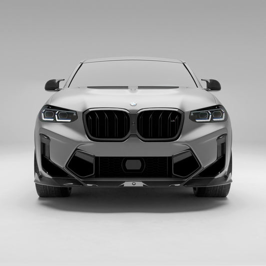 Revozport Carbon Fiber Front Bumper Vents for BMW X4M F98 LCI