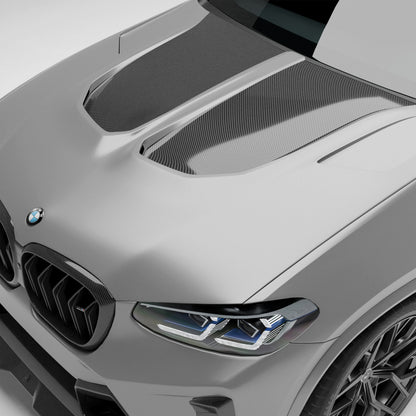 Revozport Carbon Fiber Bonnet for BMW X4M F98 LCI