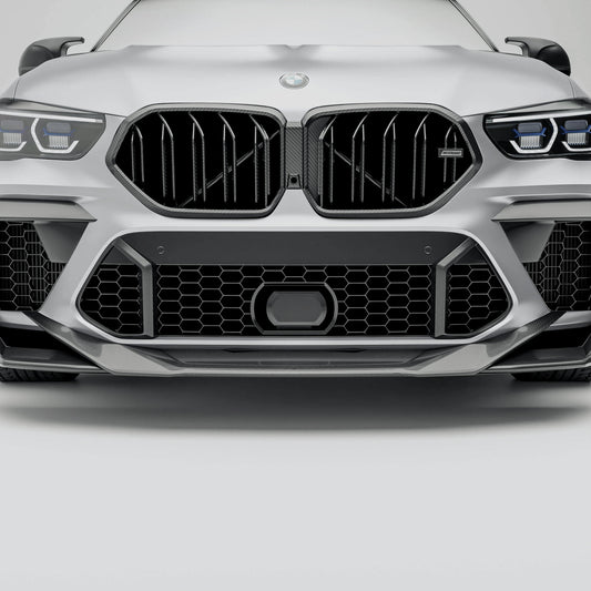 Revozport Carbon Fibre Grille for BMW X6M F96 Pre-LCI