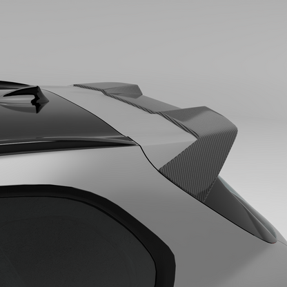 Revozport Carbon Fiber Roof Spoiler for BMW X5M F95 PRE LCI