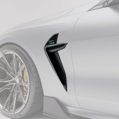 Revozport BMW M8 F91 F92 F93 Carbon Fibre Side Vents