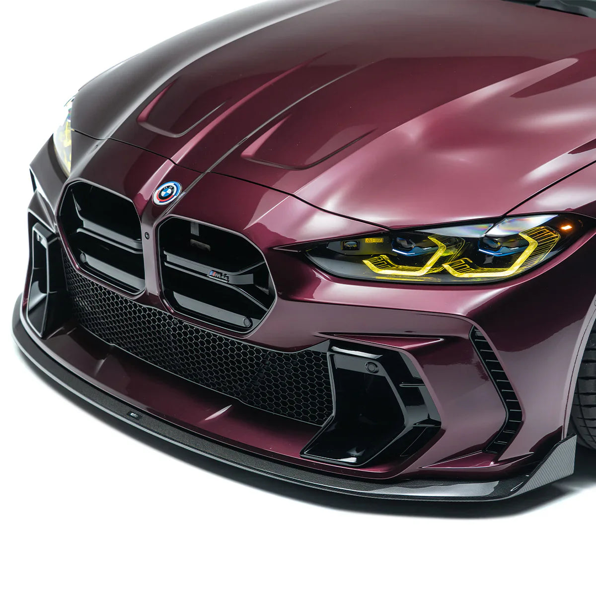 Adro BMW M3 M4 G8X Carbon Front Splitter for V2 Bumper