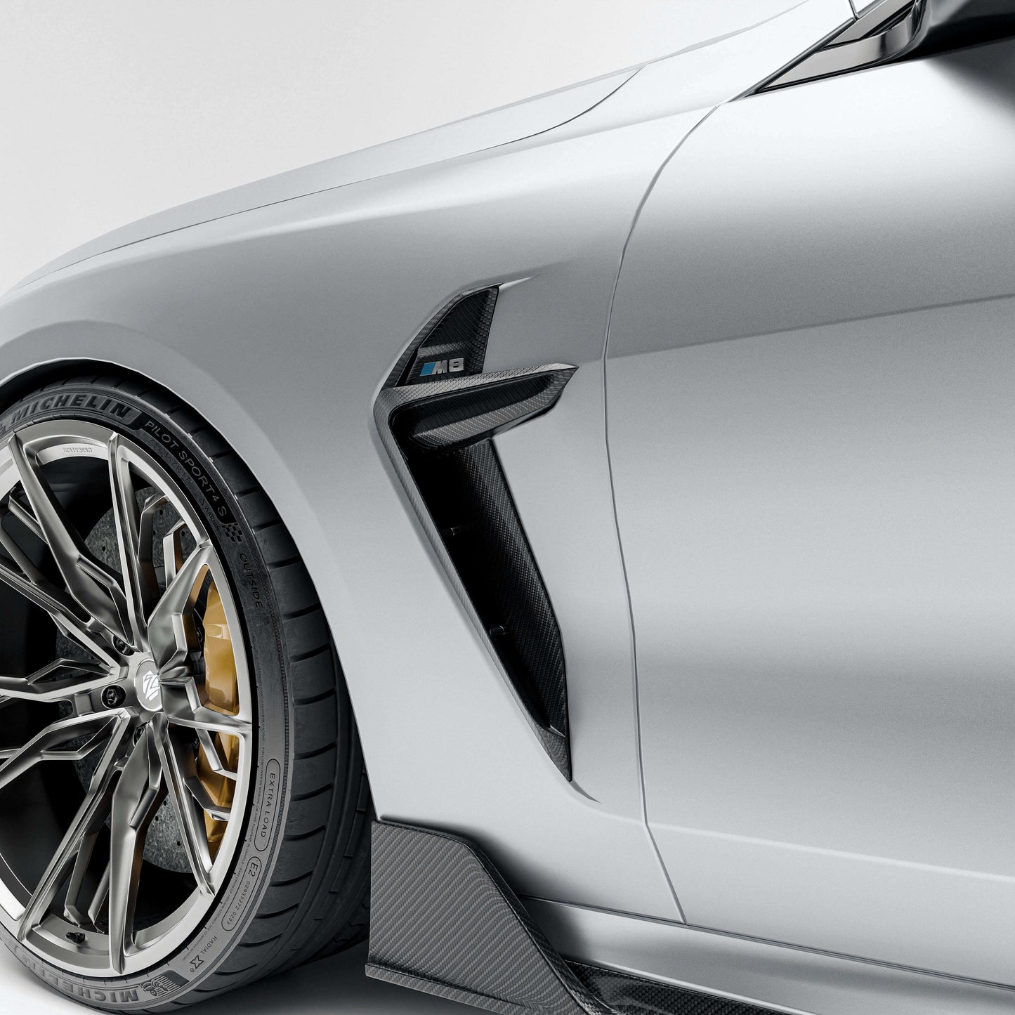 Revozport BMW M8 F91 F92 F93 Carbon Fibre Side Vents