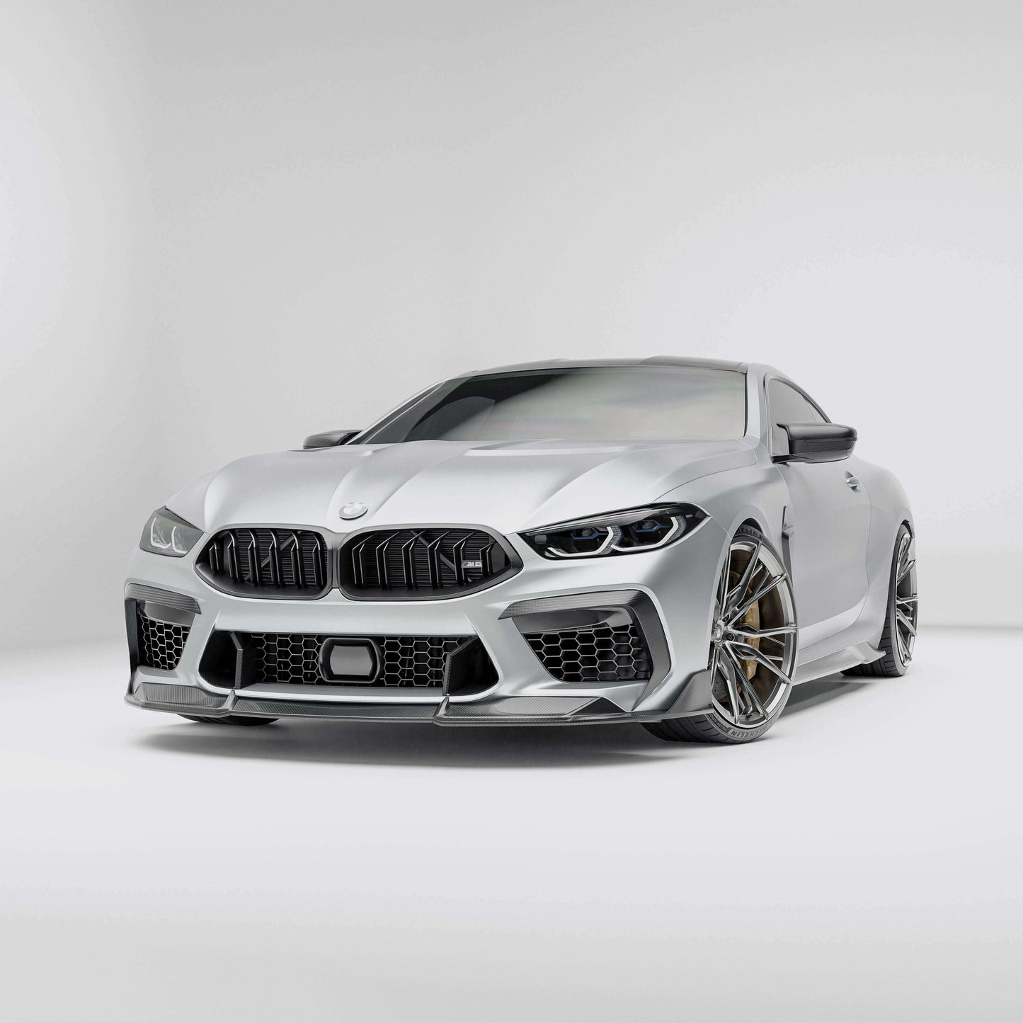 Revozport BMW M8 F91/F92/F93 Carbon Fiber Front Lip