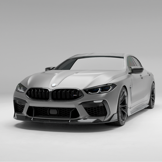 Revozport Carbon Fiber Front Lip for BMW M8 F93