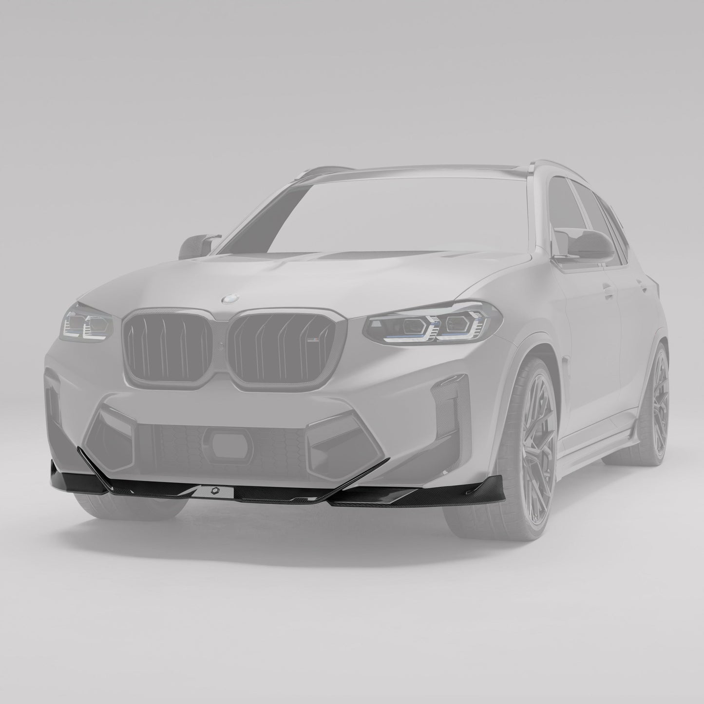 Revozport Carbon Fibre Front Lip for BMW X3M F97 LCI / X4M F98 LCI