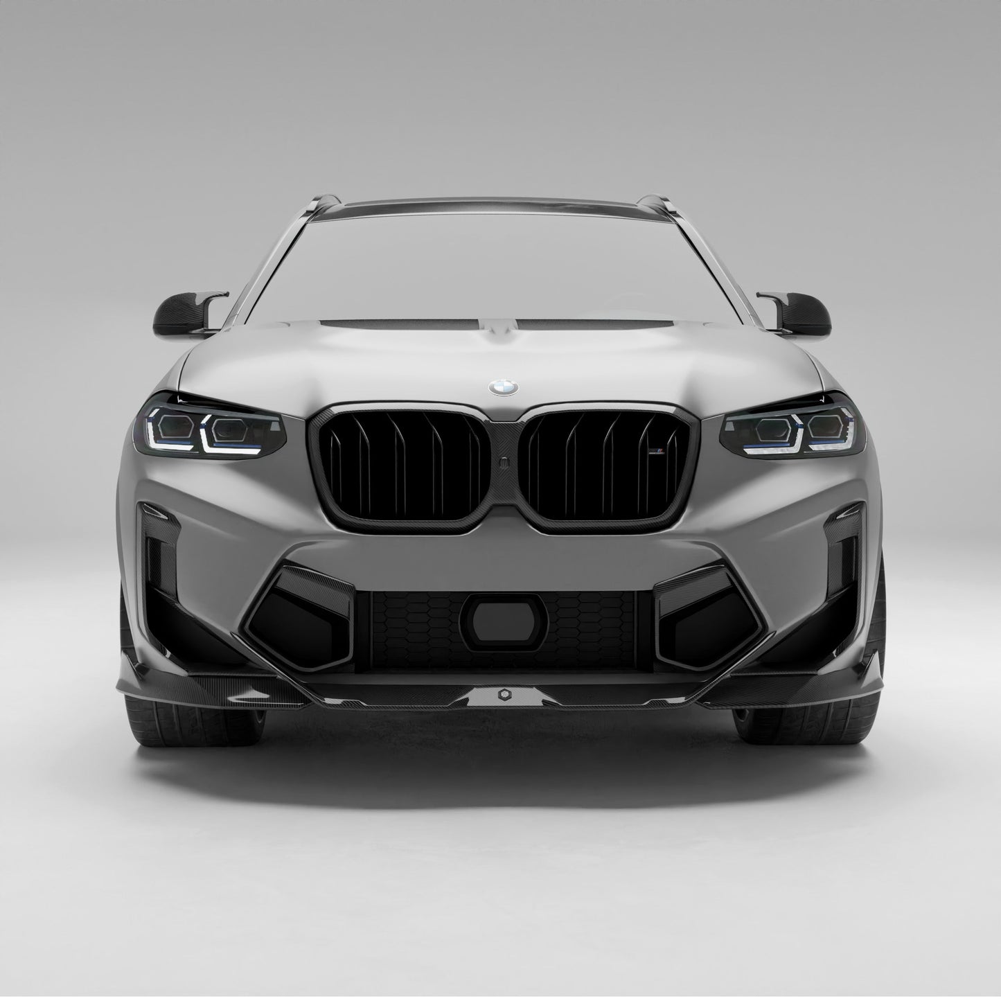 Revozport Carbon Fibre Front Bumper Vents for BMW X3M F97 LCI / X4M F9
