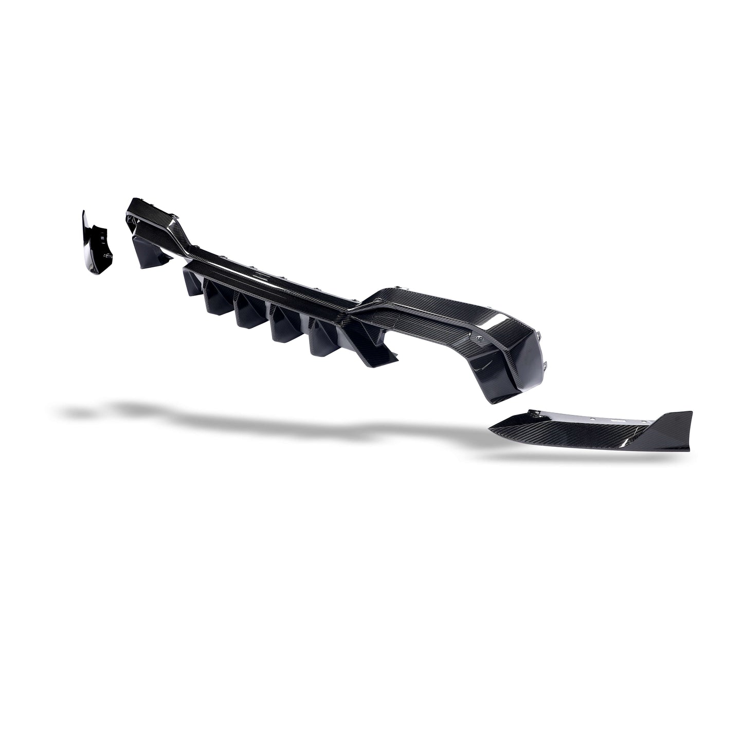 Revozport BMW X3M F97 LCI Carbon Fiber Rear Diffuser