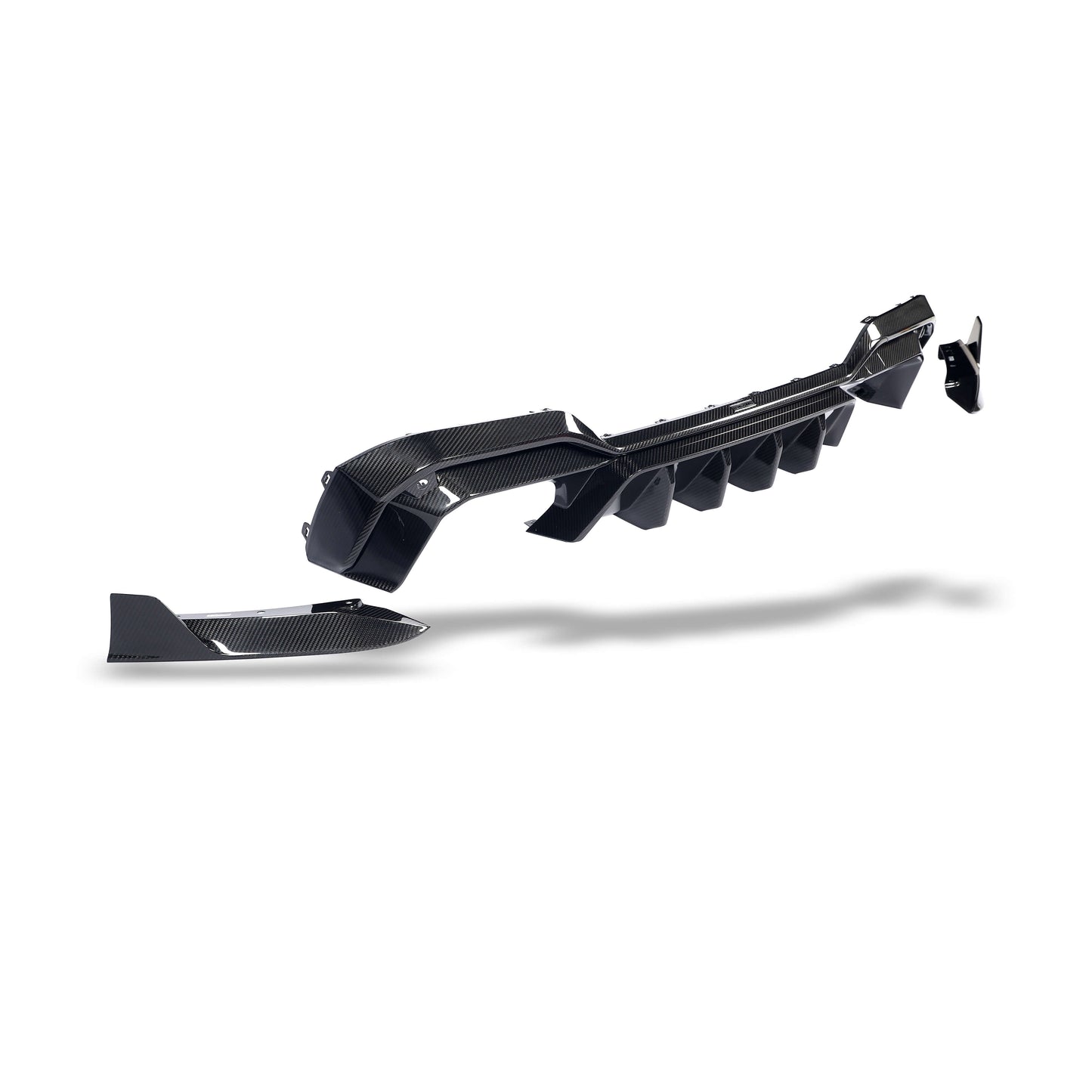 Revozport BMW X3M F97 LCI Carbon Fiber Rear Diffuser