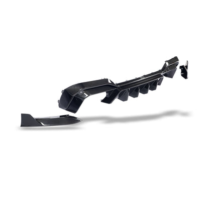Revozport BMW X3M F97 LCI Carbon Fiber Rear Diffuser