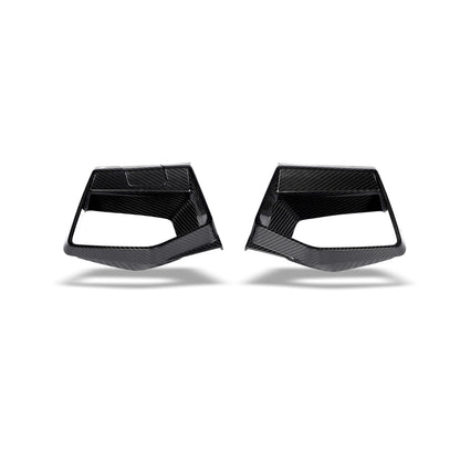 Revozport Carbon Fiber Front Bumper Vents for BMW X4M F98 LCI