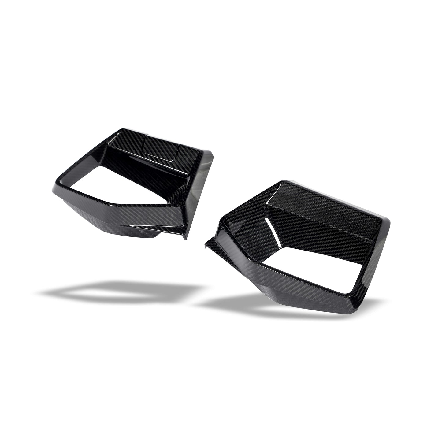 Revozport Carbon Fiber Front Bumper Vents for BMW X4M F98 LCI