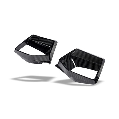 Revozport Carbon Fiber Front Bumper Vents for BMW X4M F98 LCI