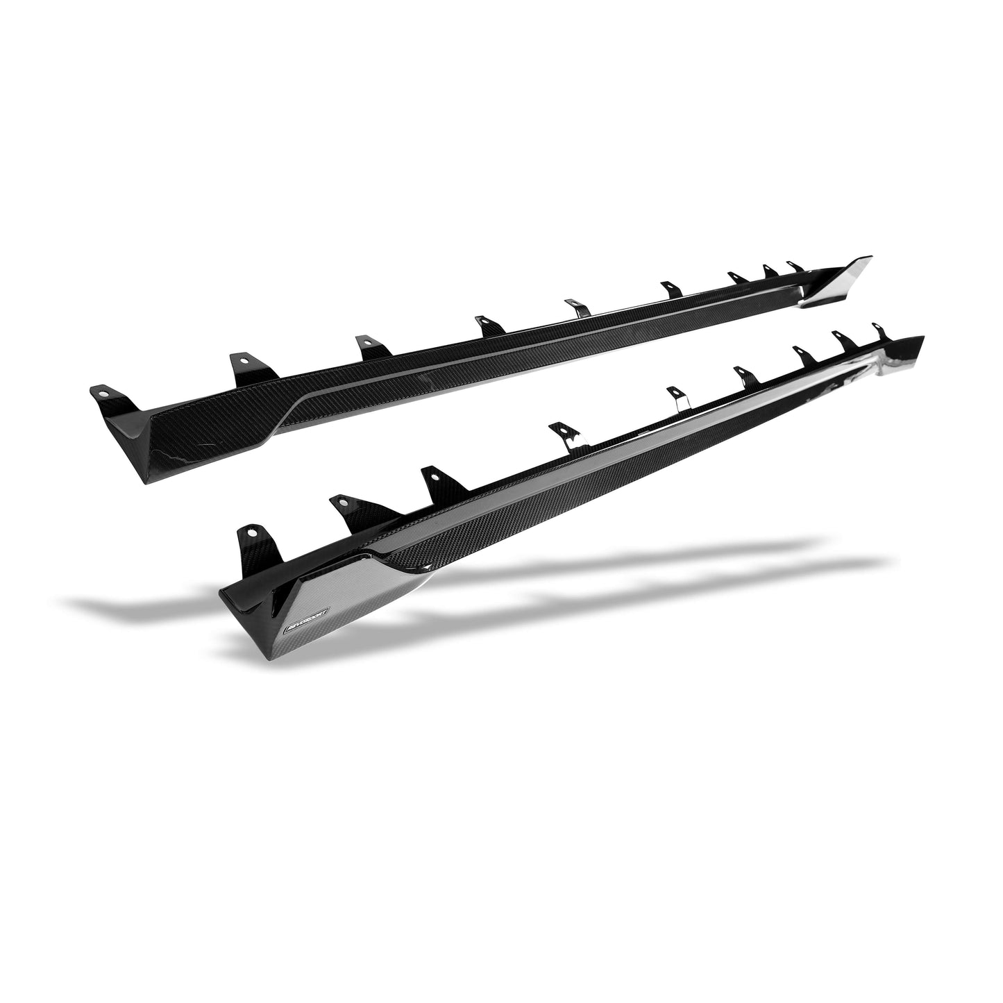 Revozport BMW X3M F97 LCI Carbon Fiber Side Skirts
