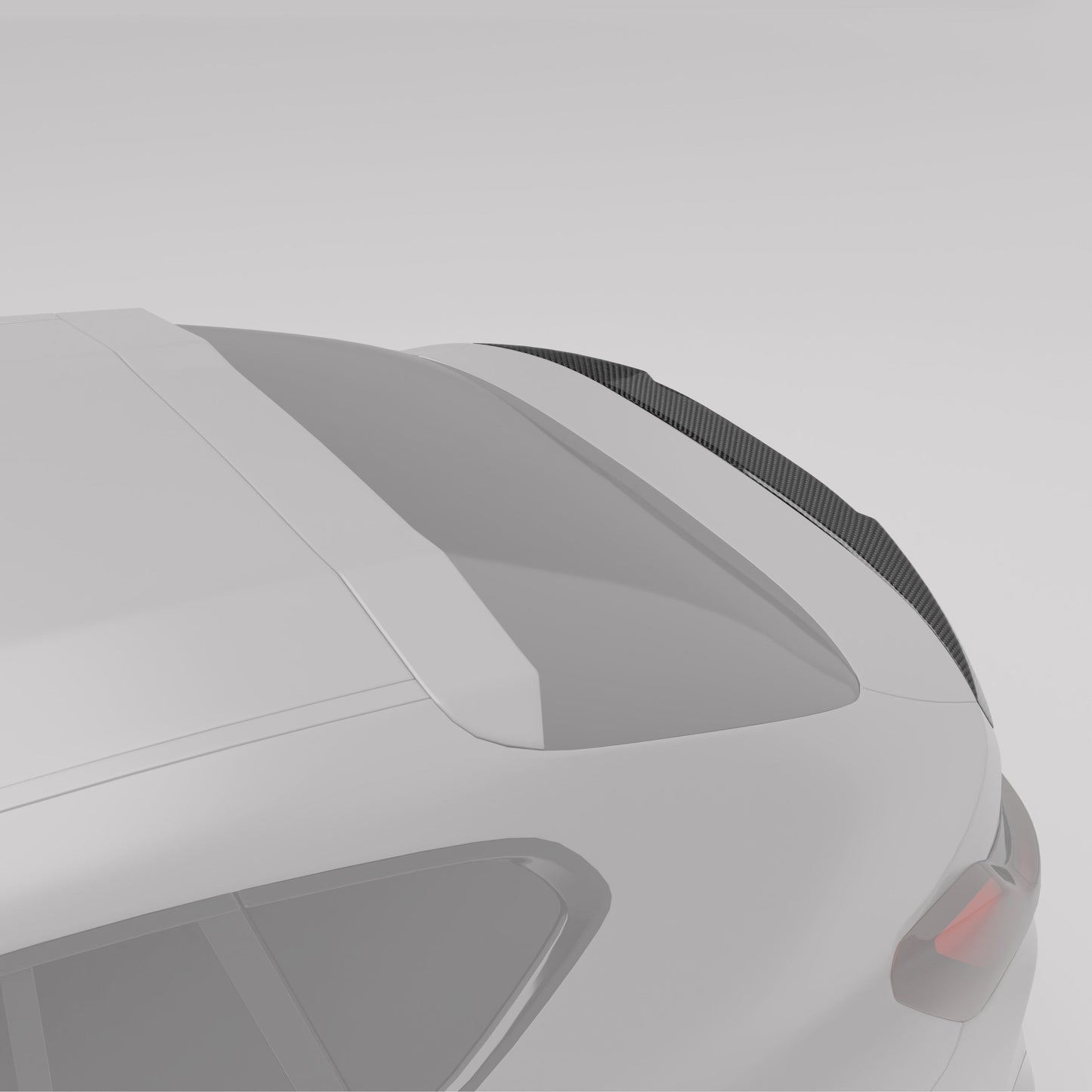 Revozport BMW X4M F98 LCI Carbon Fiber Rear Spoiler