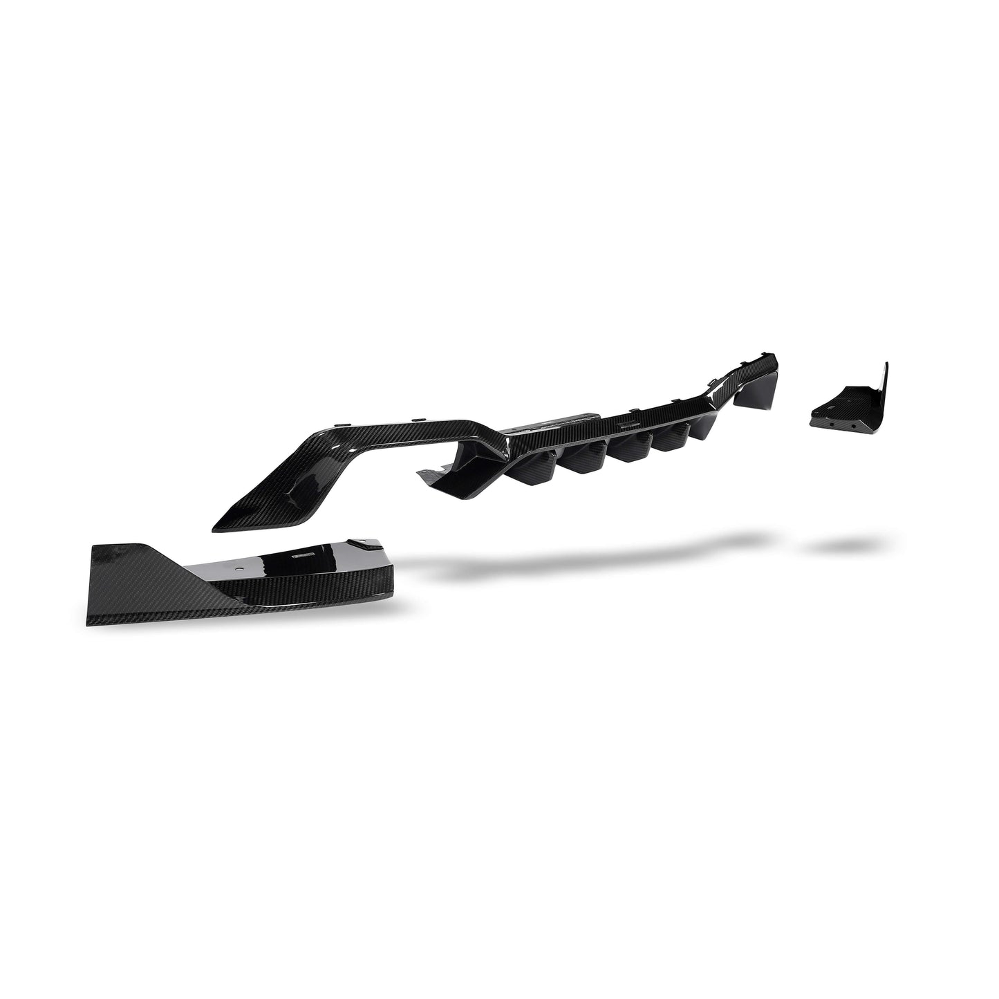 Revozport BMW X4M F98 LCI Carbon Fiber Rear Diffuser