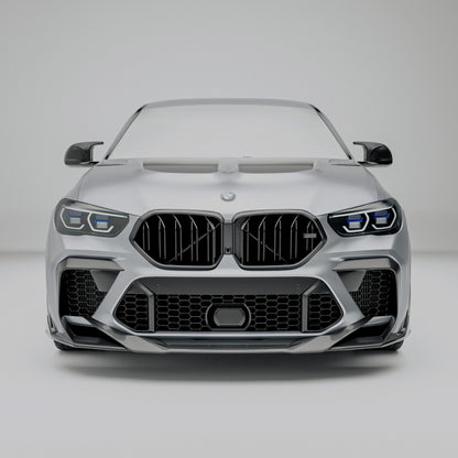 Revozport Carbon Fiber Air Intake Trim for BMW X6M F96 Pre-LCI