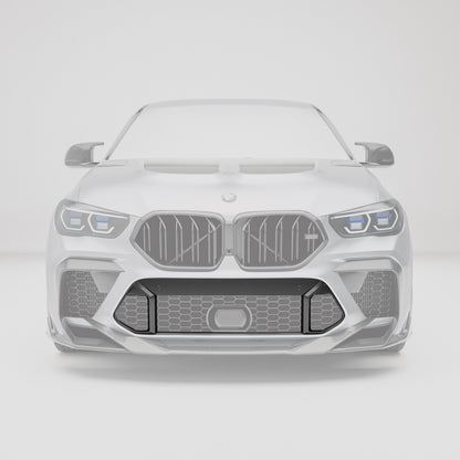 Revozport Carbon Fiber Air Intake Trim for BMW X6M F96 Pre-LCI