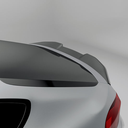 Revozport Carbon Fiber Rear Spoiler for BMW X6M F96 Pre-LCI