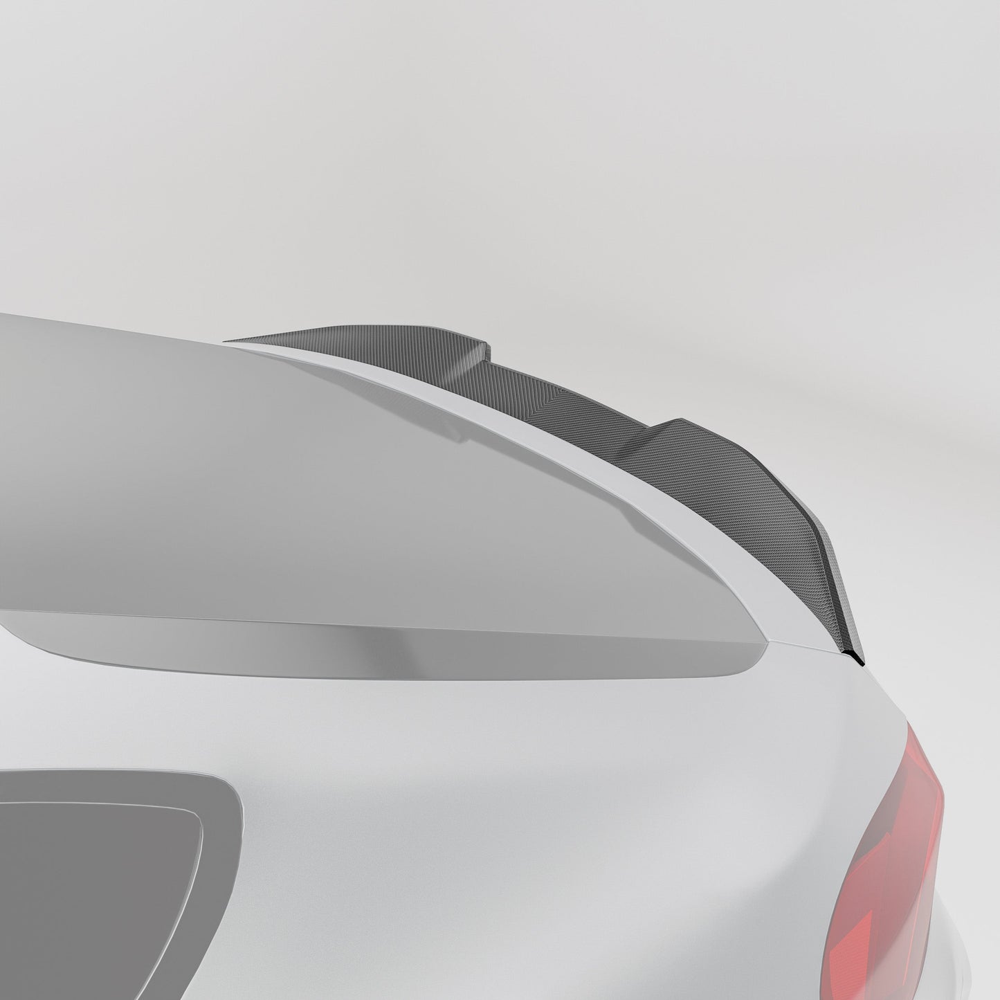 Revozport Carbon Fiber Rear Spoiler for BMW X6M F96 Pre-LCI