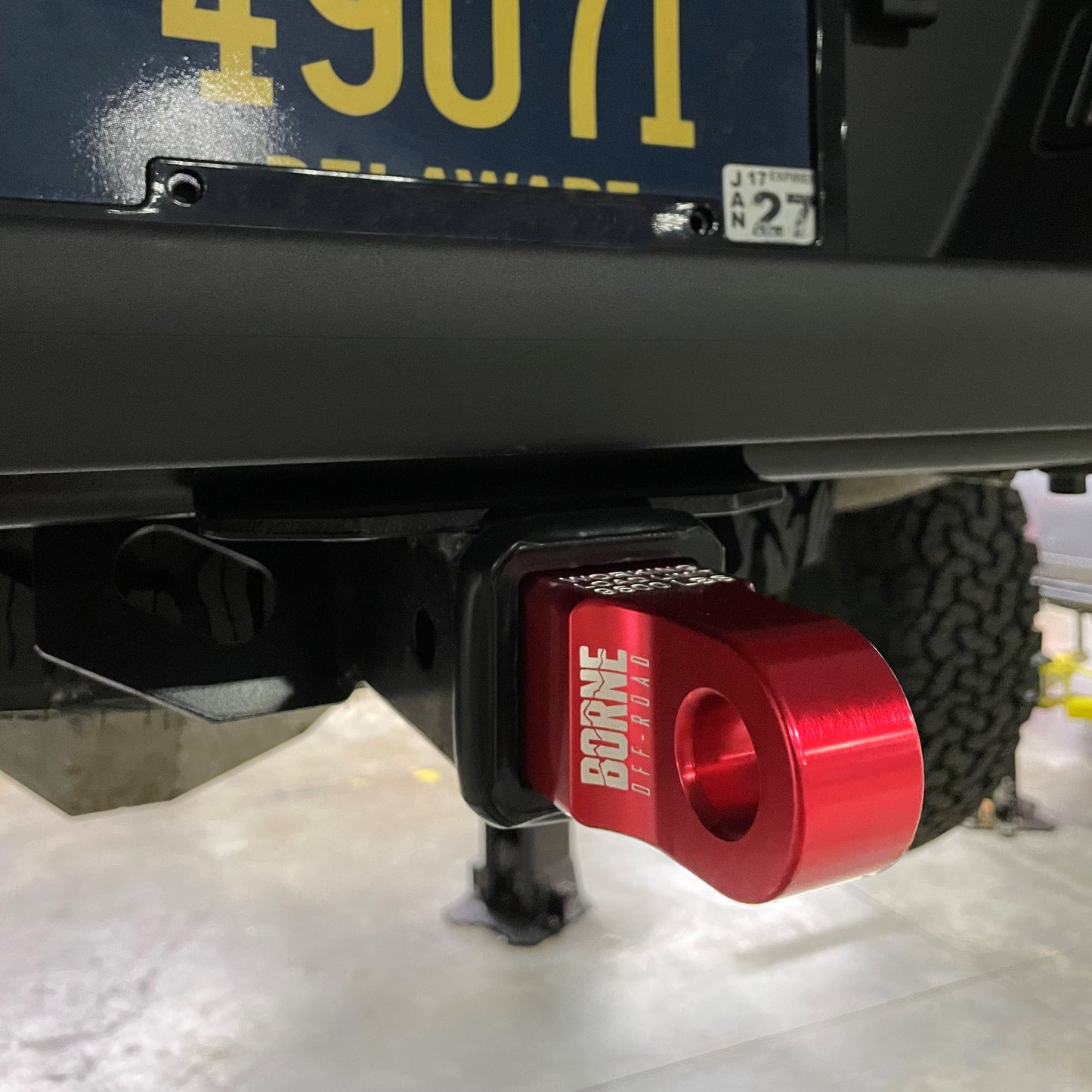 CNC Hitch Receiver Shackle