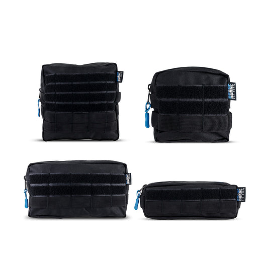 Mishimoto Borne Off-Road Molle Pouch Set 4-Pack - Gear Storage