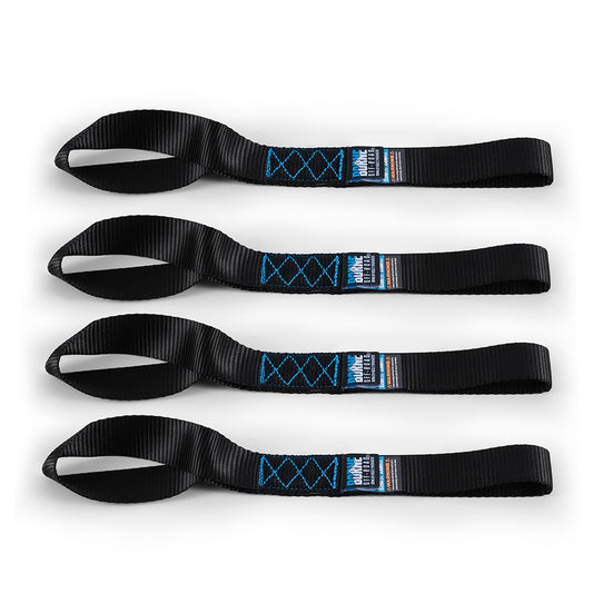 Mishimoto Heavy-Duty Ratchet Tie-Down Kit 4-Pack