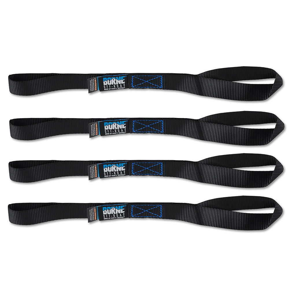 Medium-Duty Ratchet Tie-Down Kit (4-Pack)