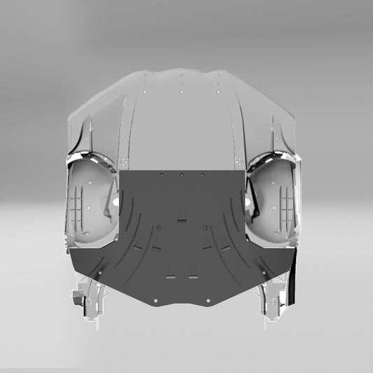 Revozport Corvette C7 Carbon Fibre Mid-Splitter – CFD Cooling