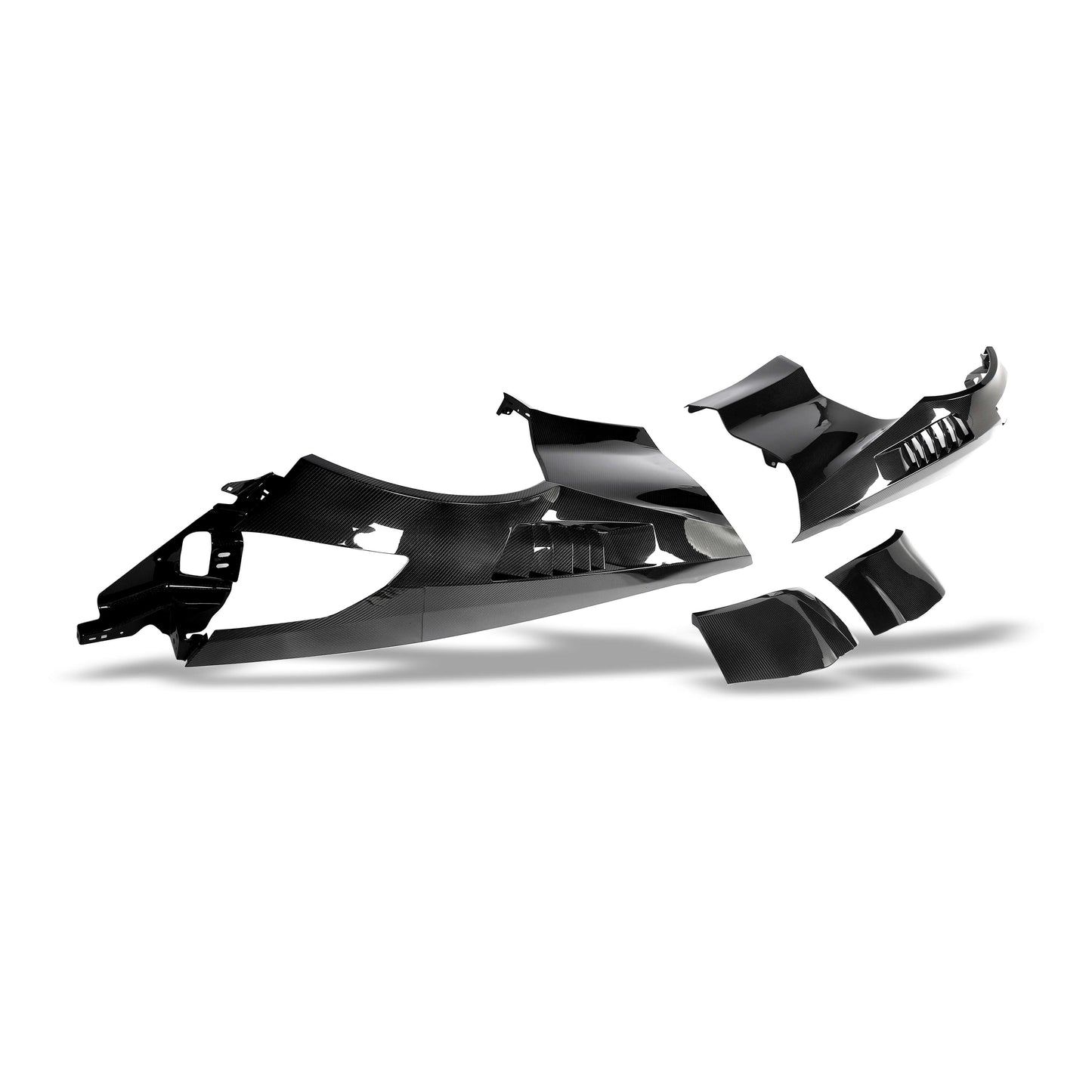 Revozport Corvette C7 Carbon Fiber Vented Front Fenders